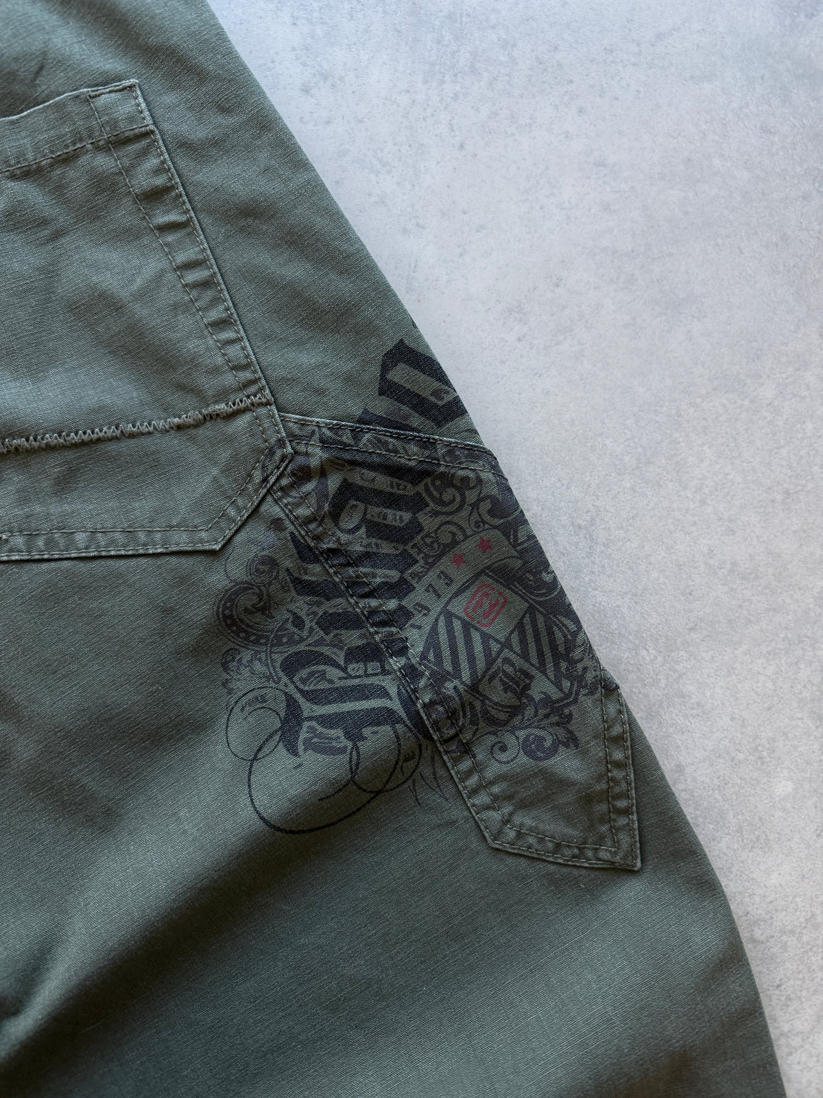 Billabong 2000s muške baggy hlace (32)