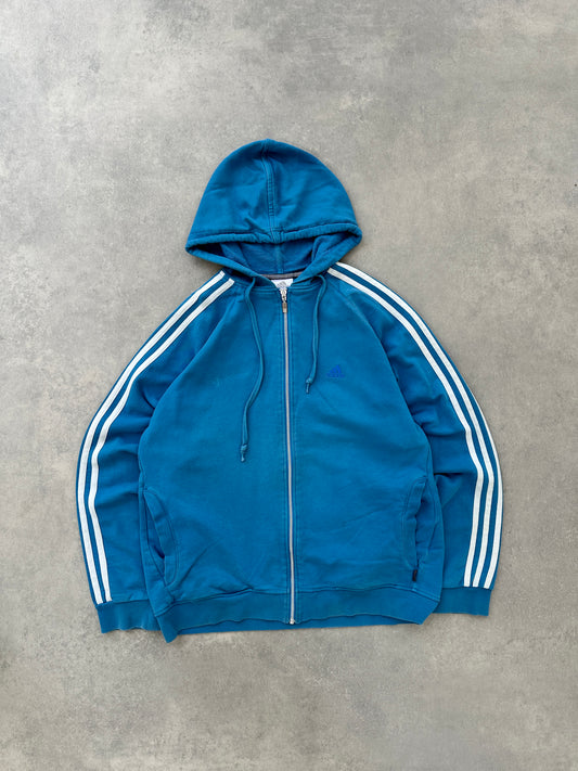 Adidas 2000s basic muška plava dukserica (S)