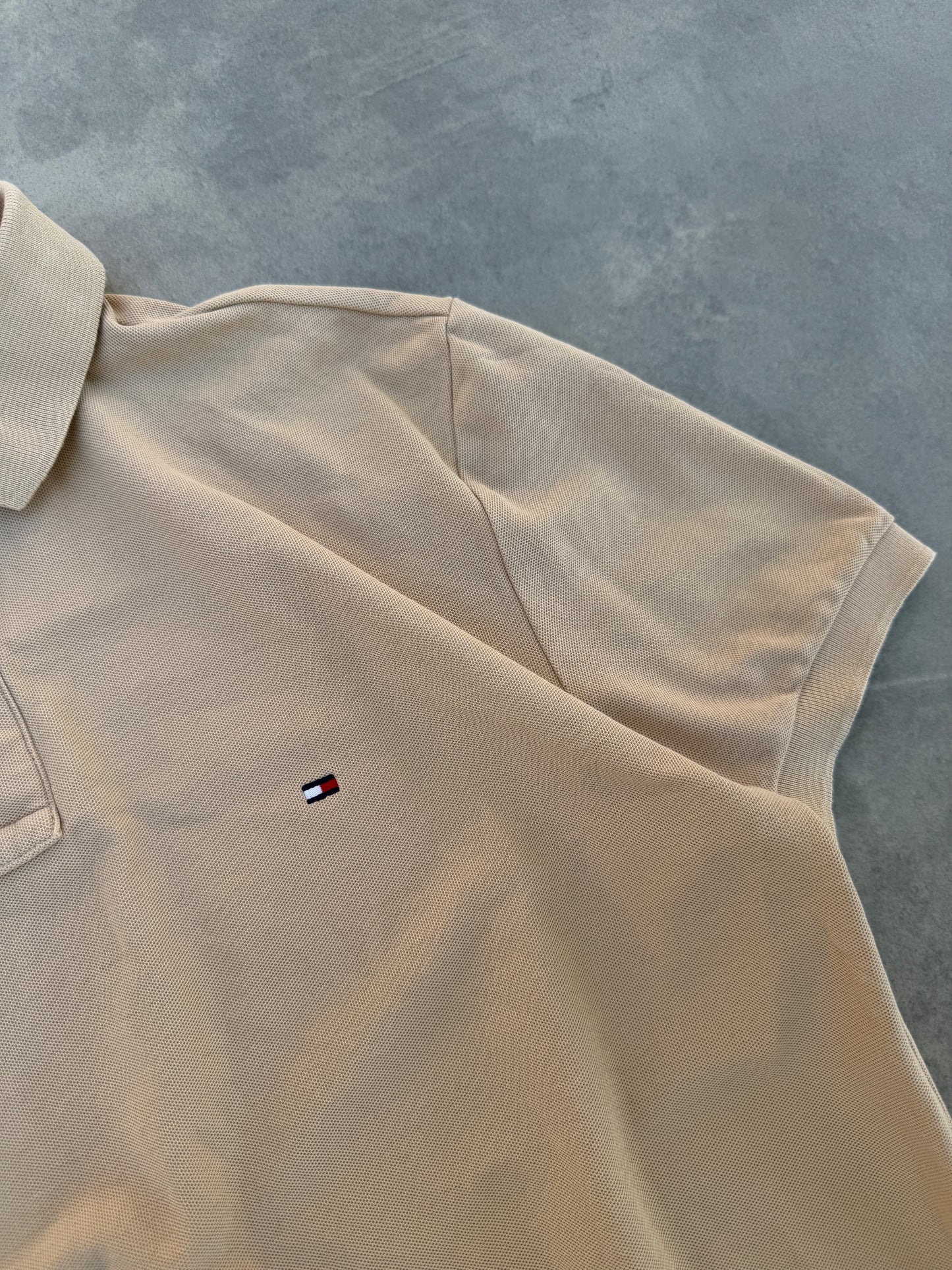 Tommy Hilfiger muška bež polo majica (L)