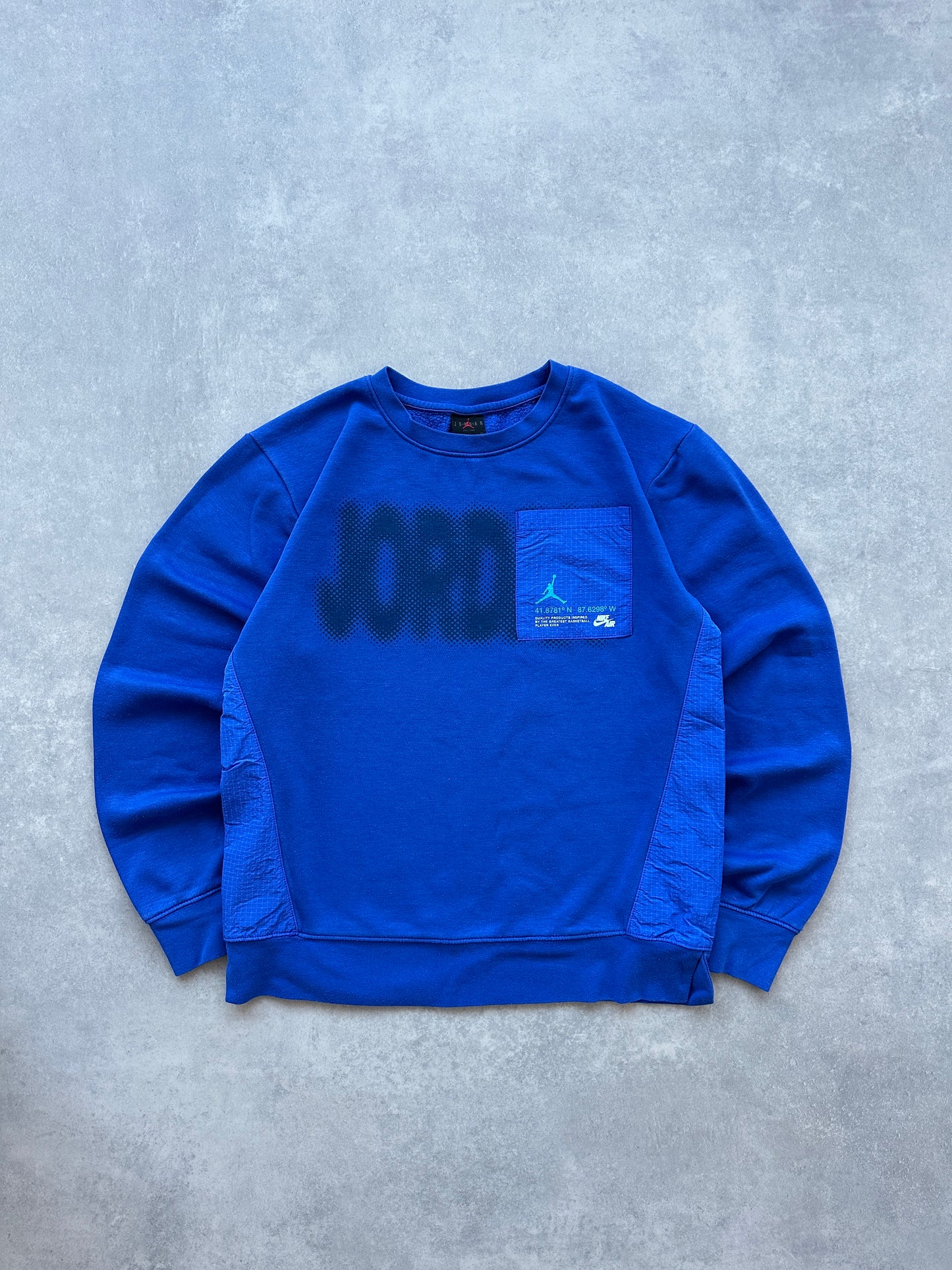 Nike Air Jordan djecija plava dukserica (XL)