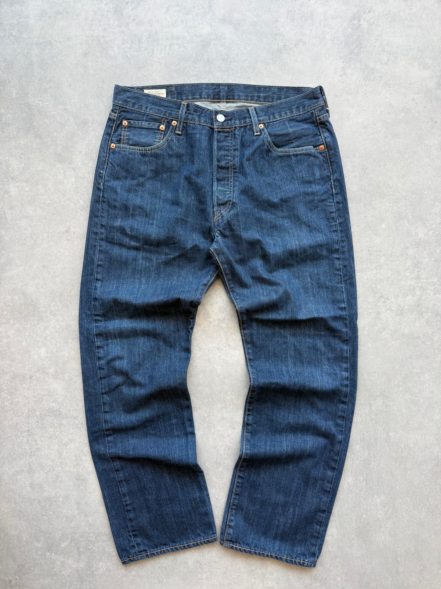 Levis 501 tamno plave muške farmerke (34x30)