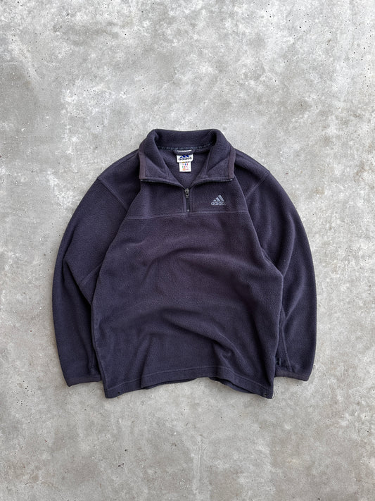 Adidas 1/4 zip vintage 90s muška fleece dukserica (S)