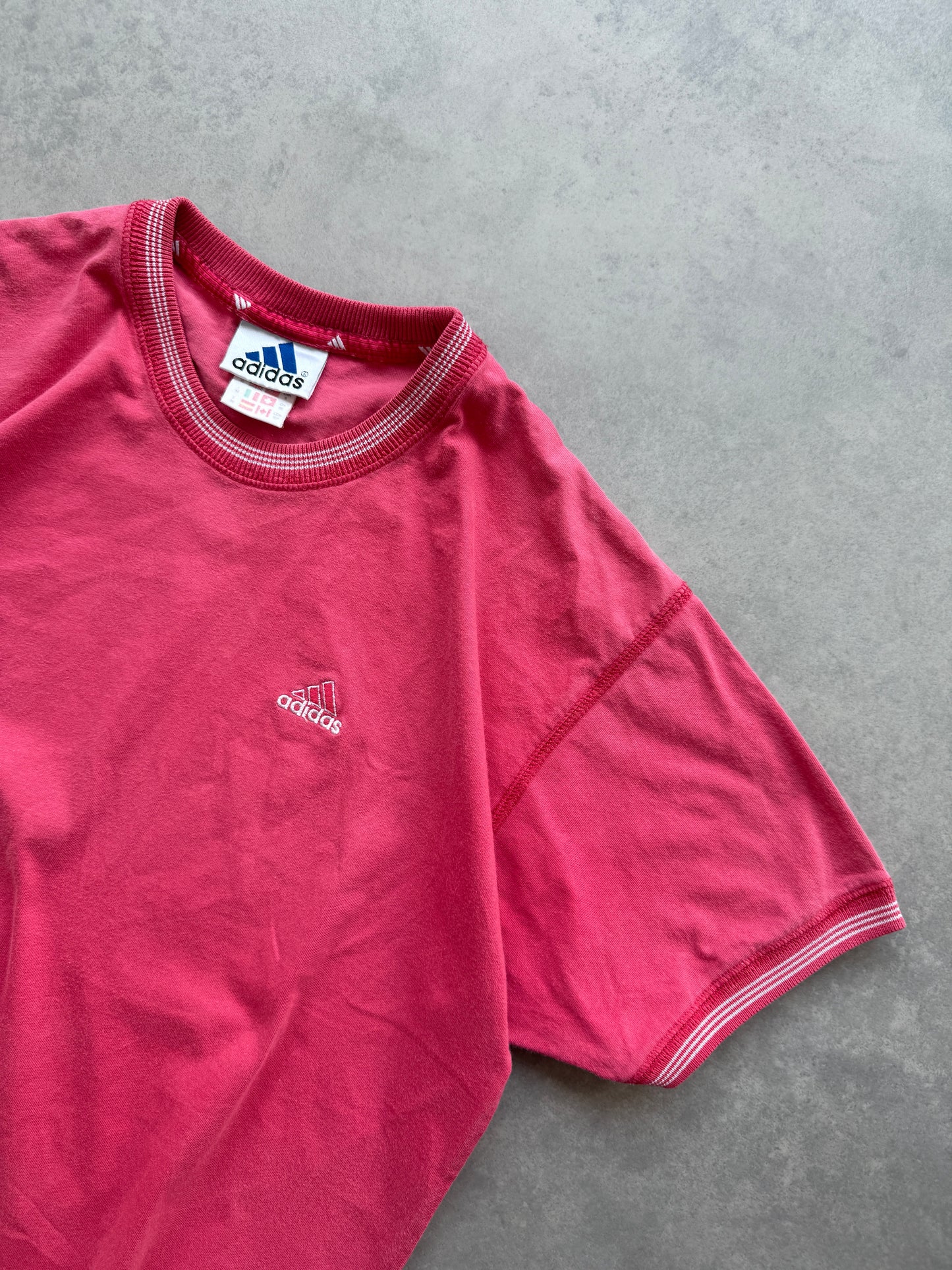 Adidas 2000s muška roza majica (S)