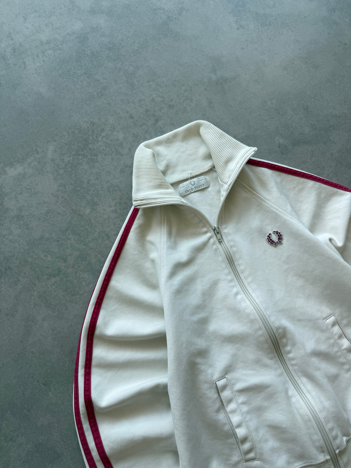 Fred Perry vintage ženska slim fit zip dukserica (S)