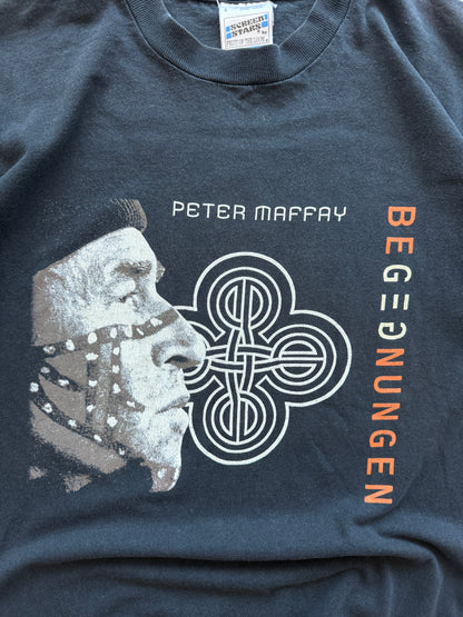Peter Maffay vintage 1998 muška crna bend majica (L)