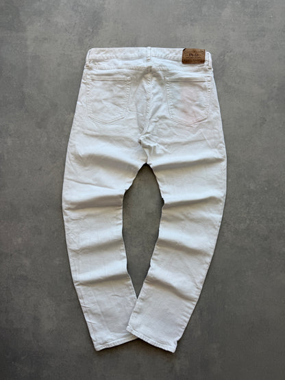 Polo by Ralph Lauren muške bijele slim fit farmerke (34x34)