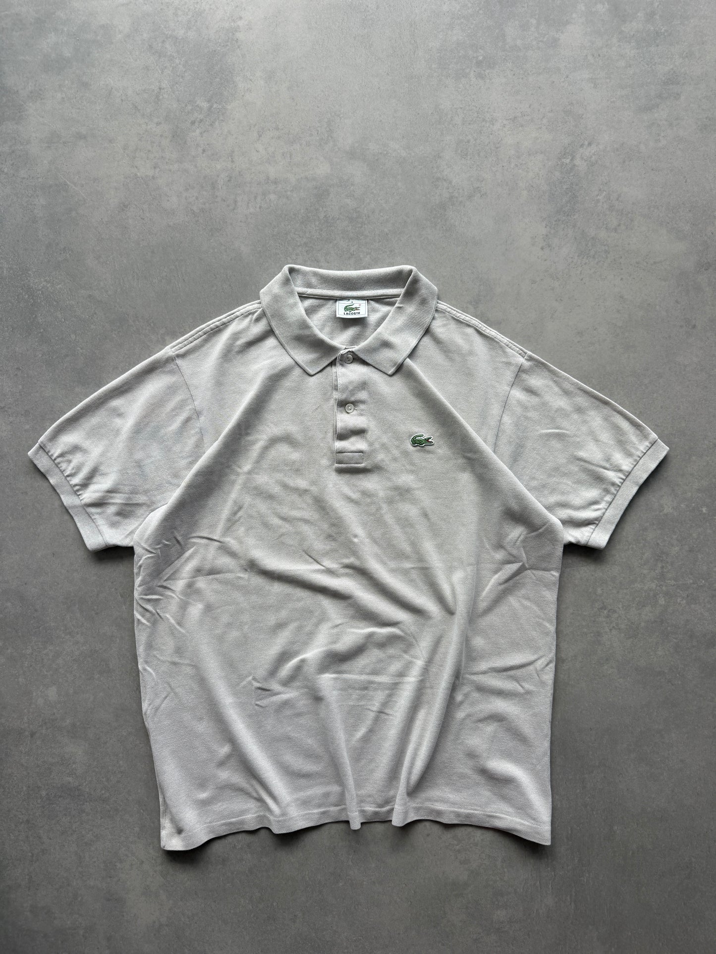 Lacoste vintage muška siva polo majica (XL)