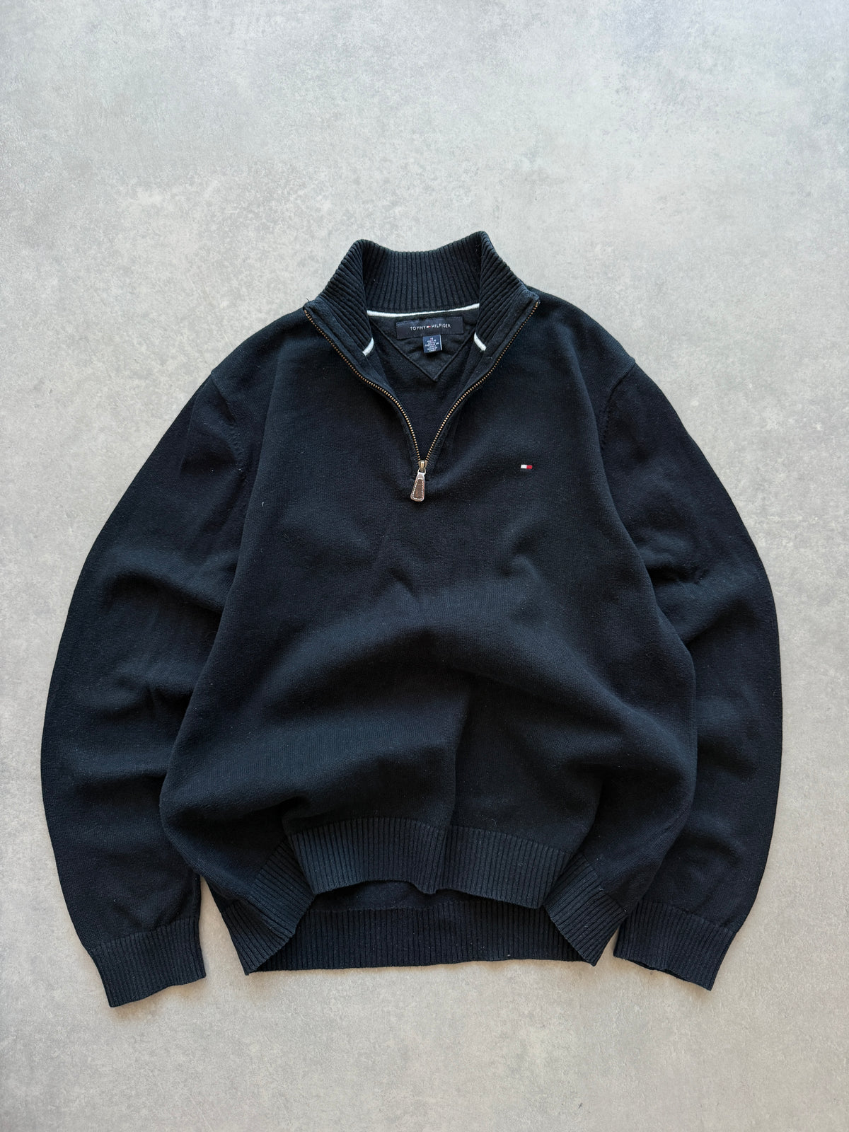 Tommy Hilfiger 1/4 zip muški džemper (M)
