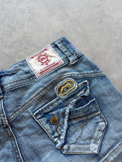 Ecko Red Denim Y2K ženski kratki šorc (M)