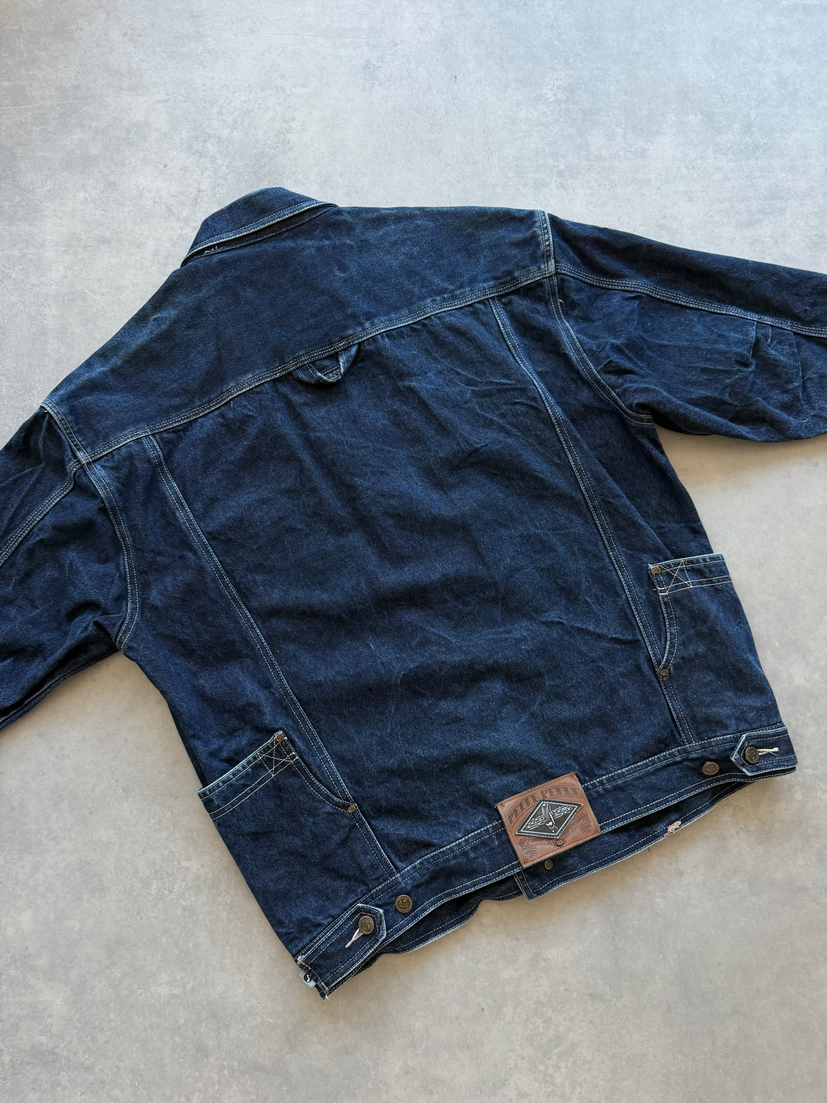 Pelle Pelle muška 2000s oversized teksas jakna (M)