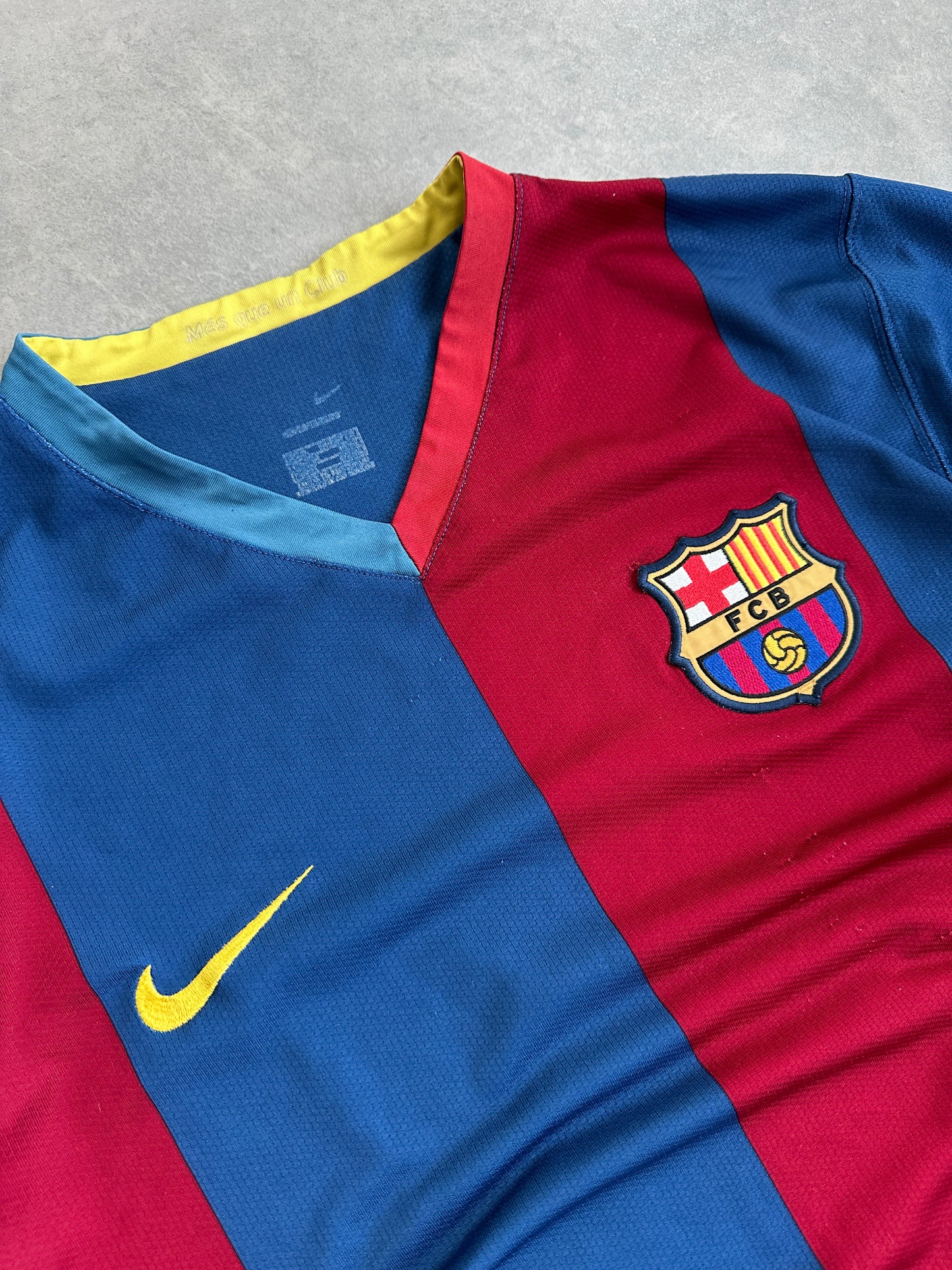 Nike x FC Barcelona 06/07 Home Kit muški dres (L)
