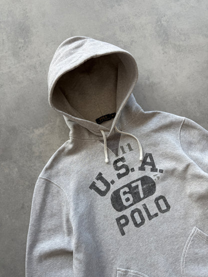 Polo by Ralph Lauren retro muška siva dukserica (M)