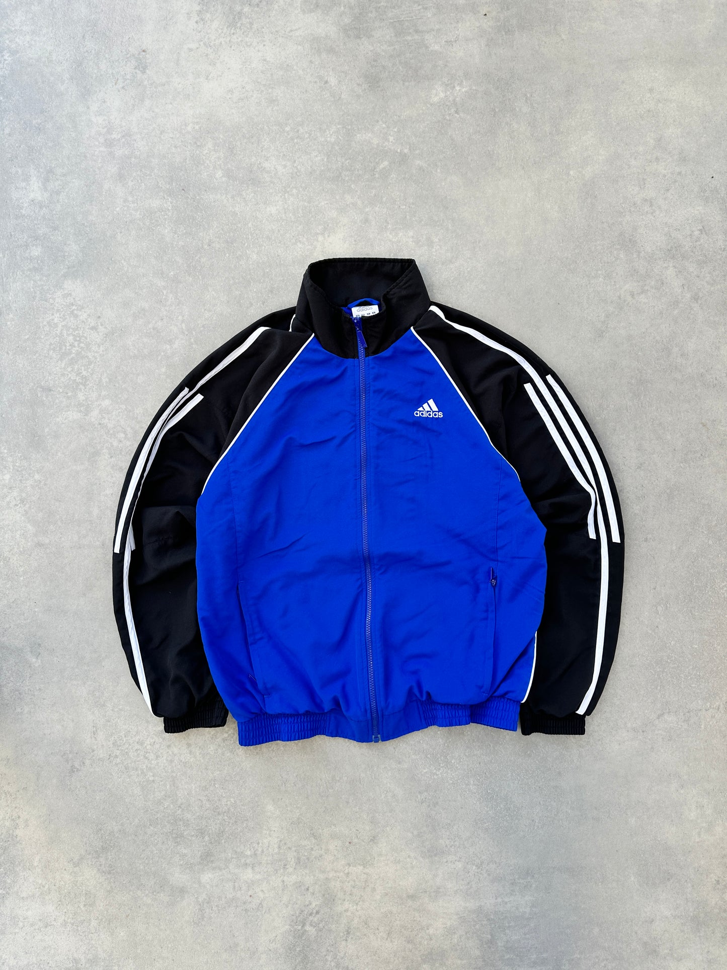 Adidas 2000s muška plava suskava dukserica (M)