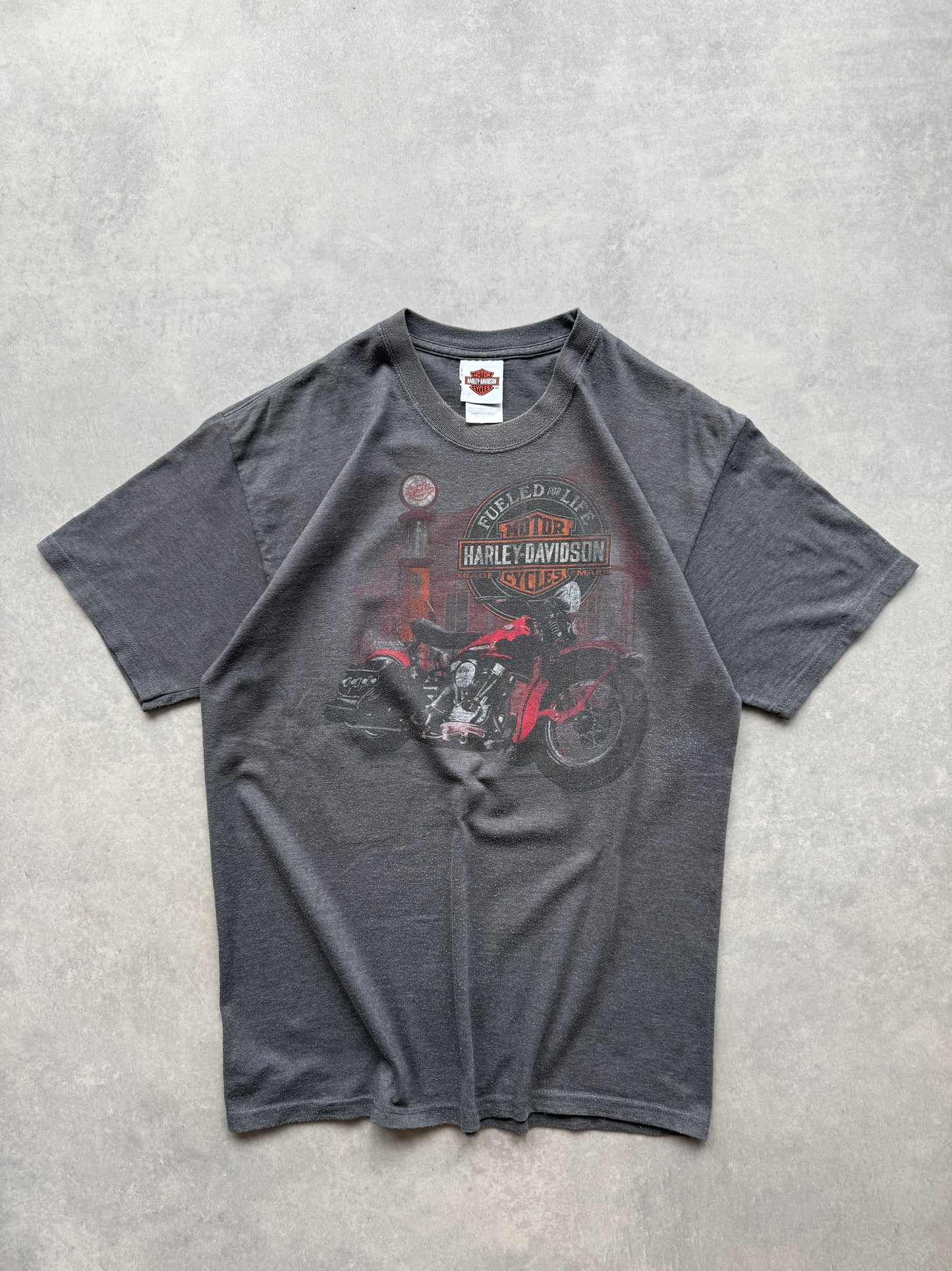 Harley Davidson vintage muška siva majica (L)