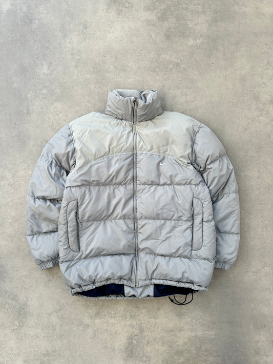 Nike 2000s muška siva puffer jakna (XL)