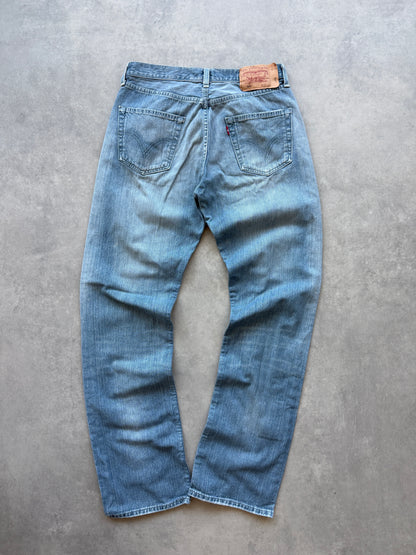 Levis 501 muške svijetlo plave farmerke (32x34)