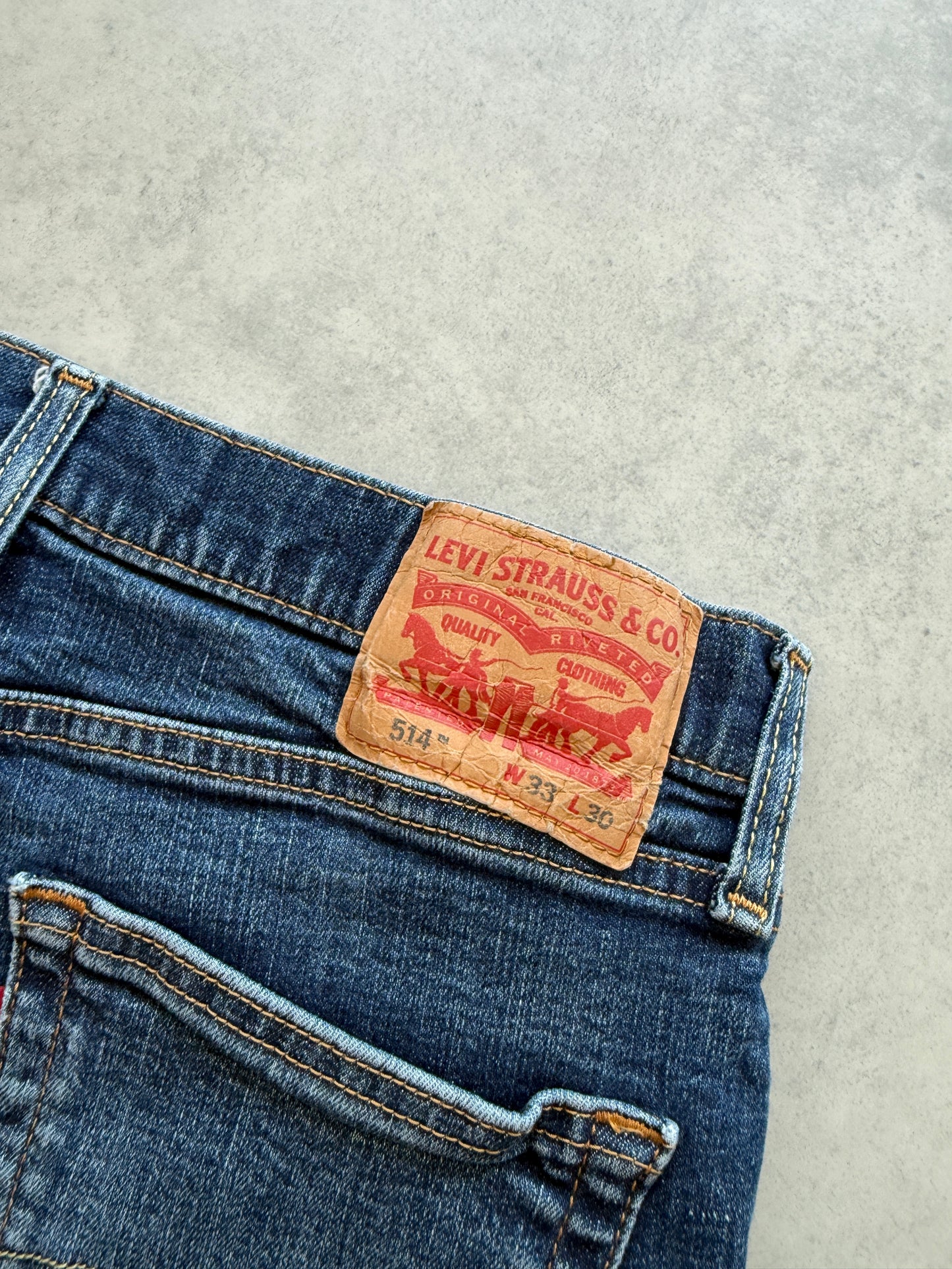 Levis 514 muške farmerke (33x30)