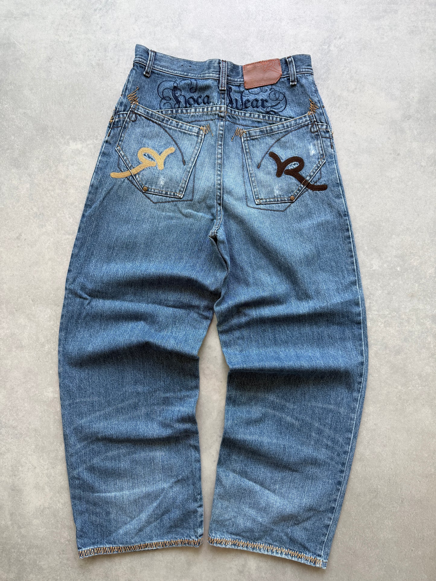 Rocawear 2000s ženske baggy farmerke (29)