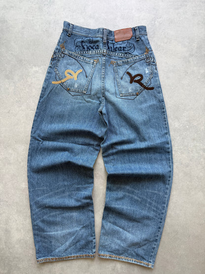 Rocawear 2000s ženske baggy farmerke (29)