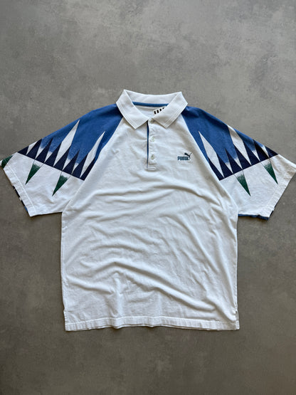 Puma vintage 90s muška oversized polo majica (XL)