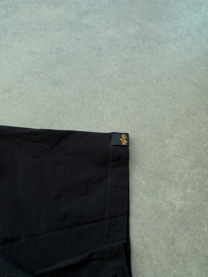 Alpha Industries muška crna majica (L)