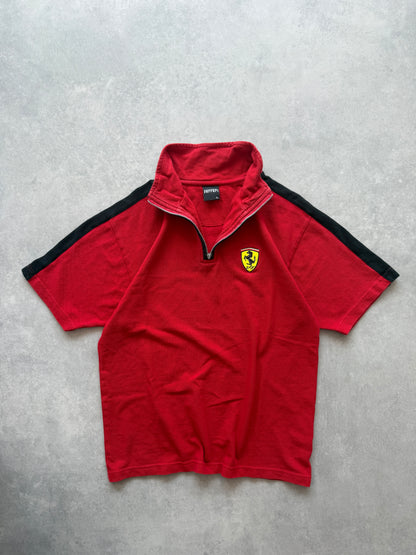 Ferrari vintage muška 1/3 zip majica (M)