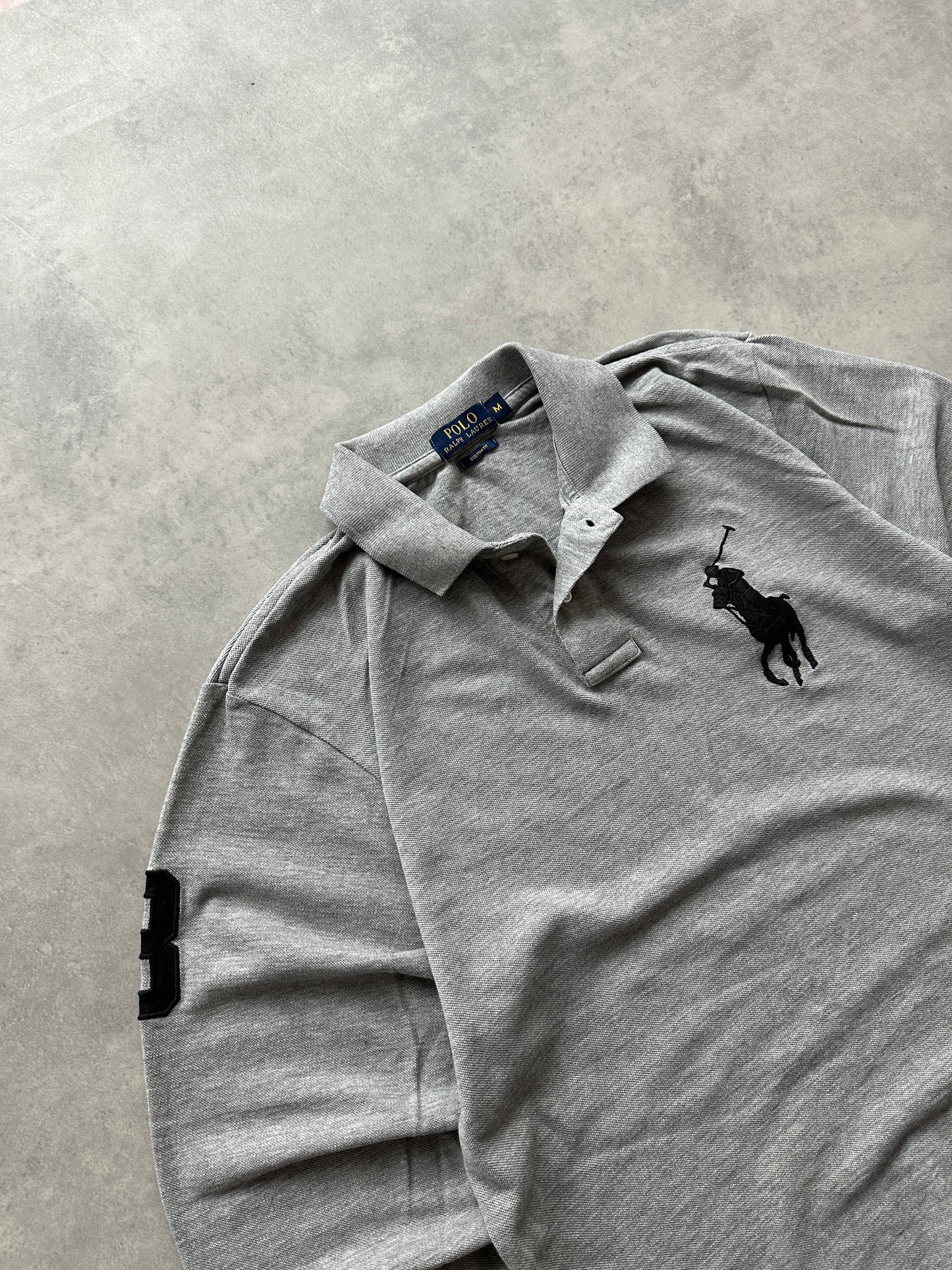 Polo by Ralph Lauren muška siva polo majica (M)