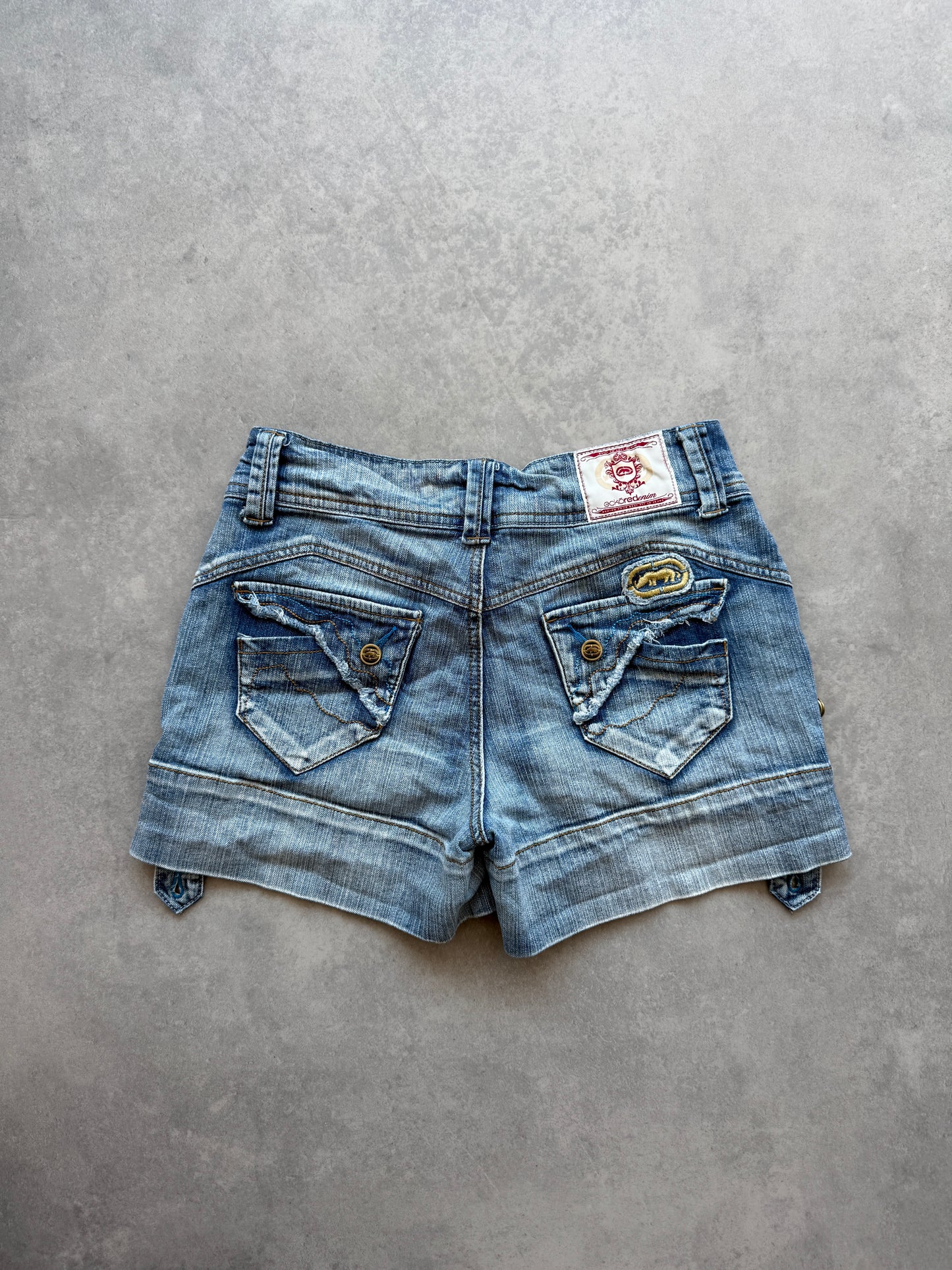 Ecko Red Denim Y2K ženski kratki šorc (M)