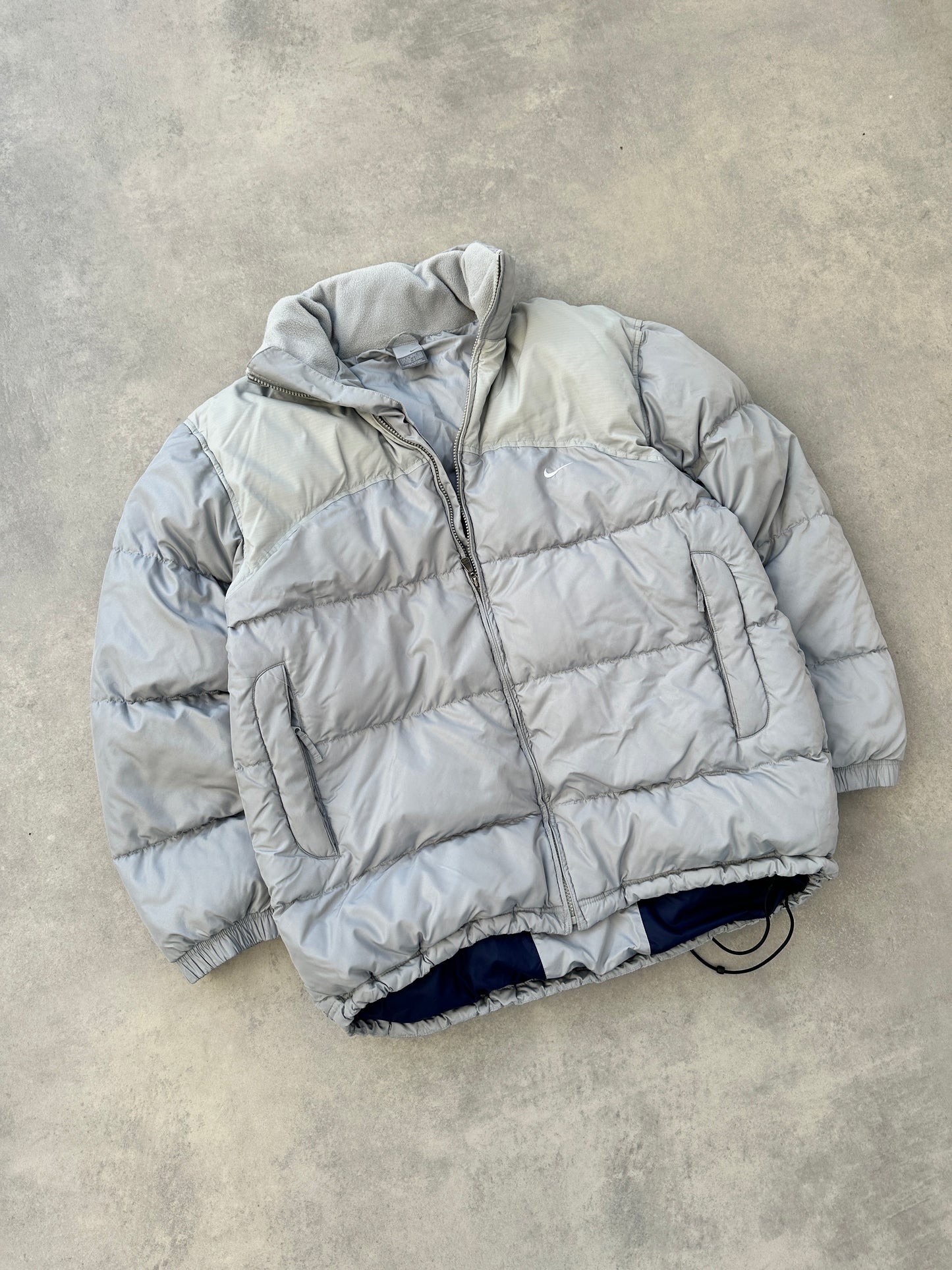 Nike 2000s muška siva puffer jakna (XL)