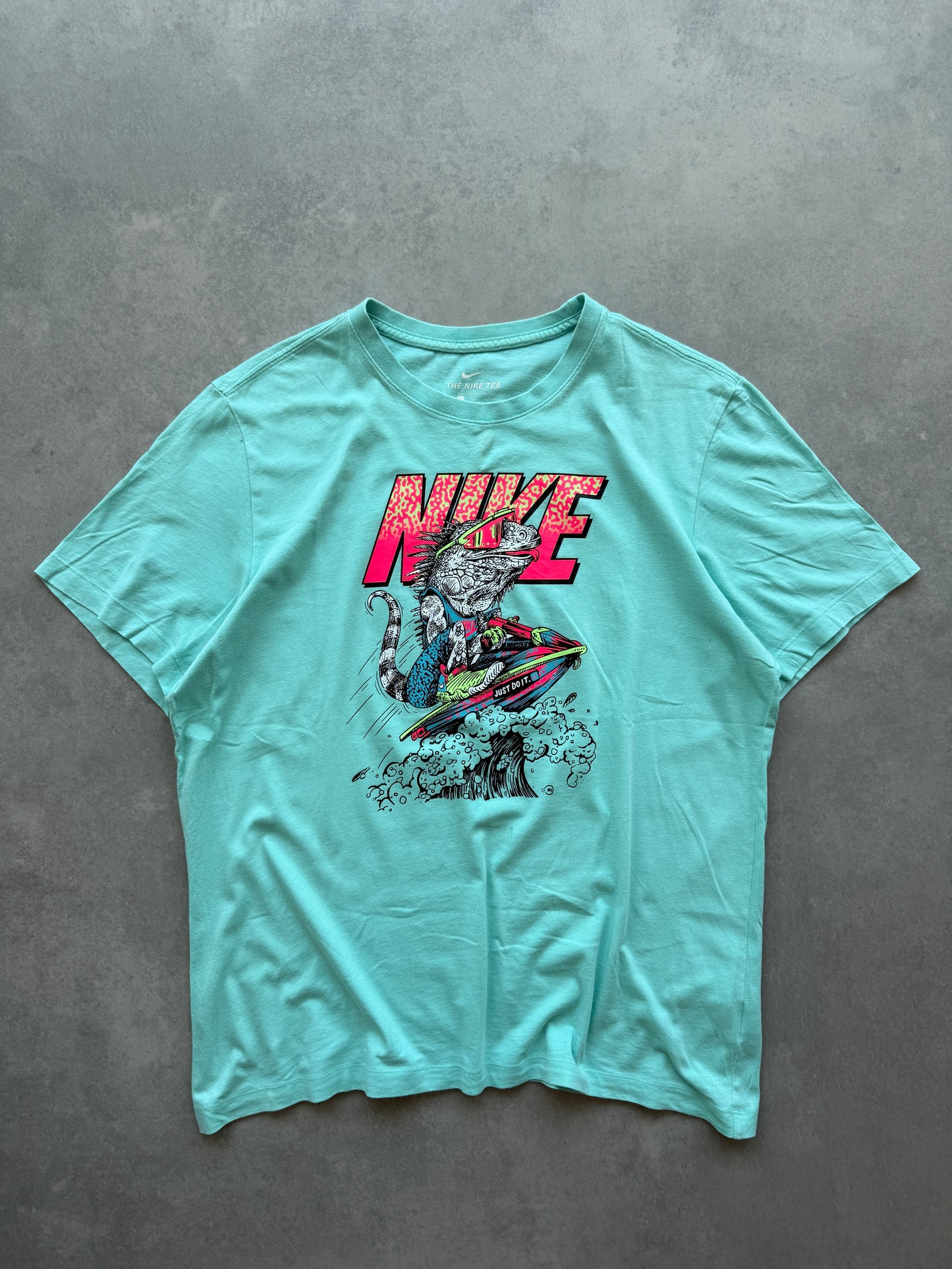 Nike muška tirkizno plava majica (L)