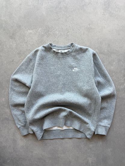 Nike muška siva basic dukserica (XS)