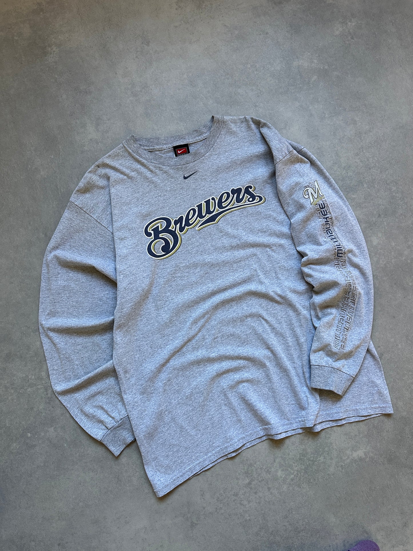 Nike x Millwaukee Brewers vintage muška majica (L)