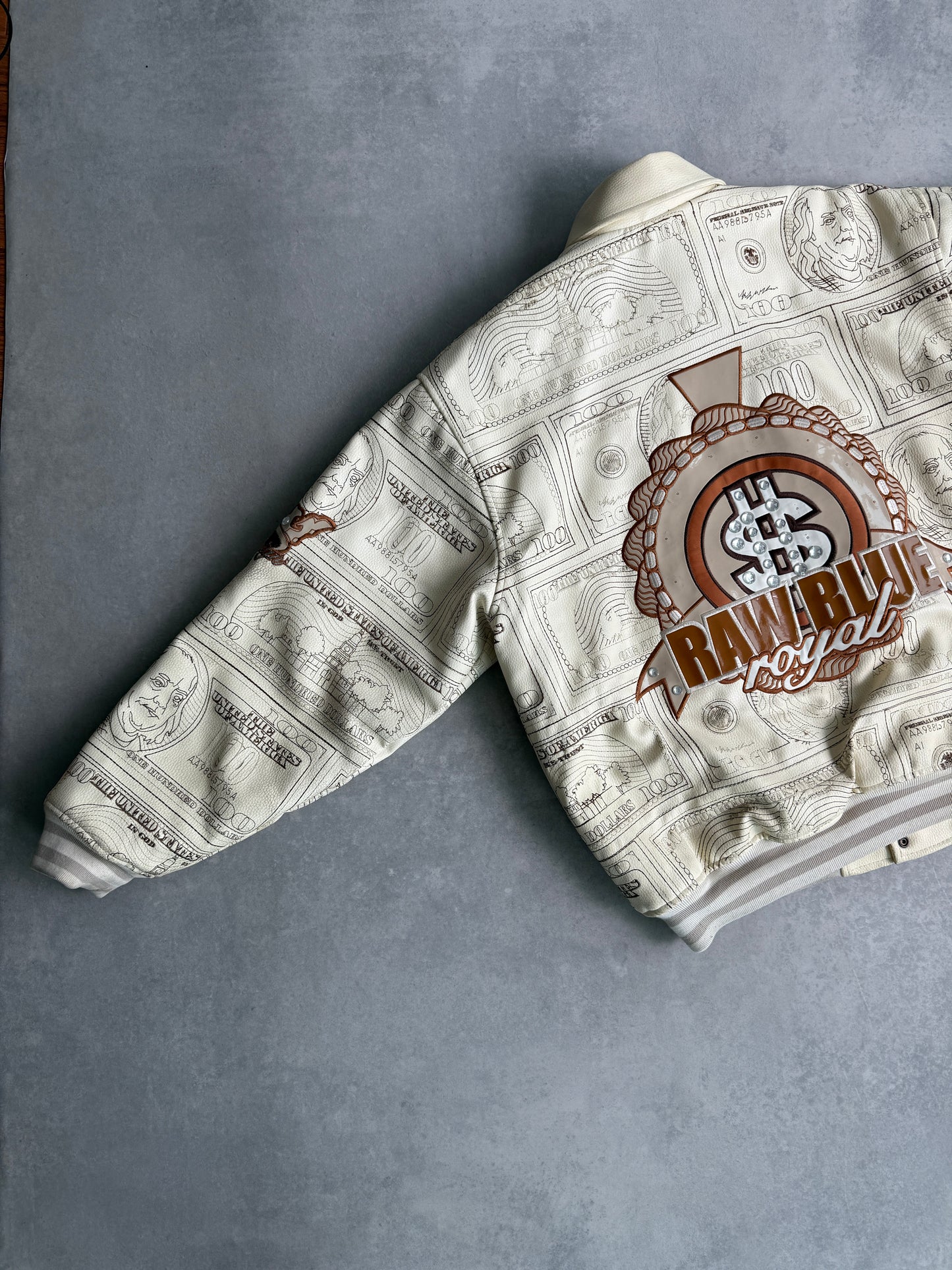 Raw Blue 2000s muška kožna jakna (L)