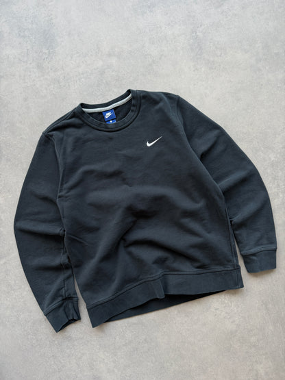 Nike muška basic crna dukserica (L)