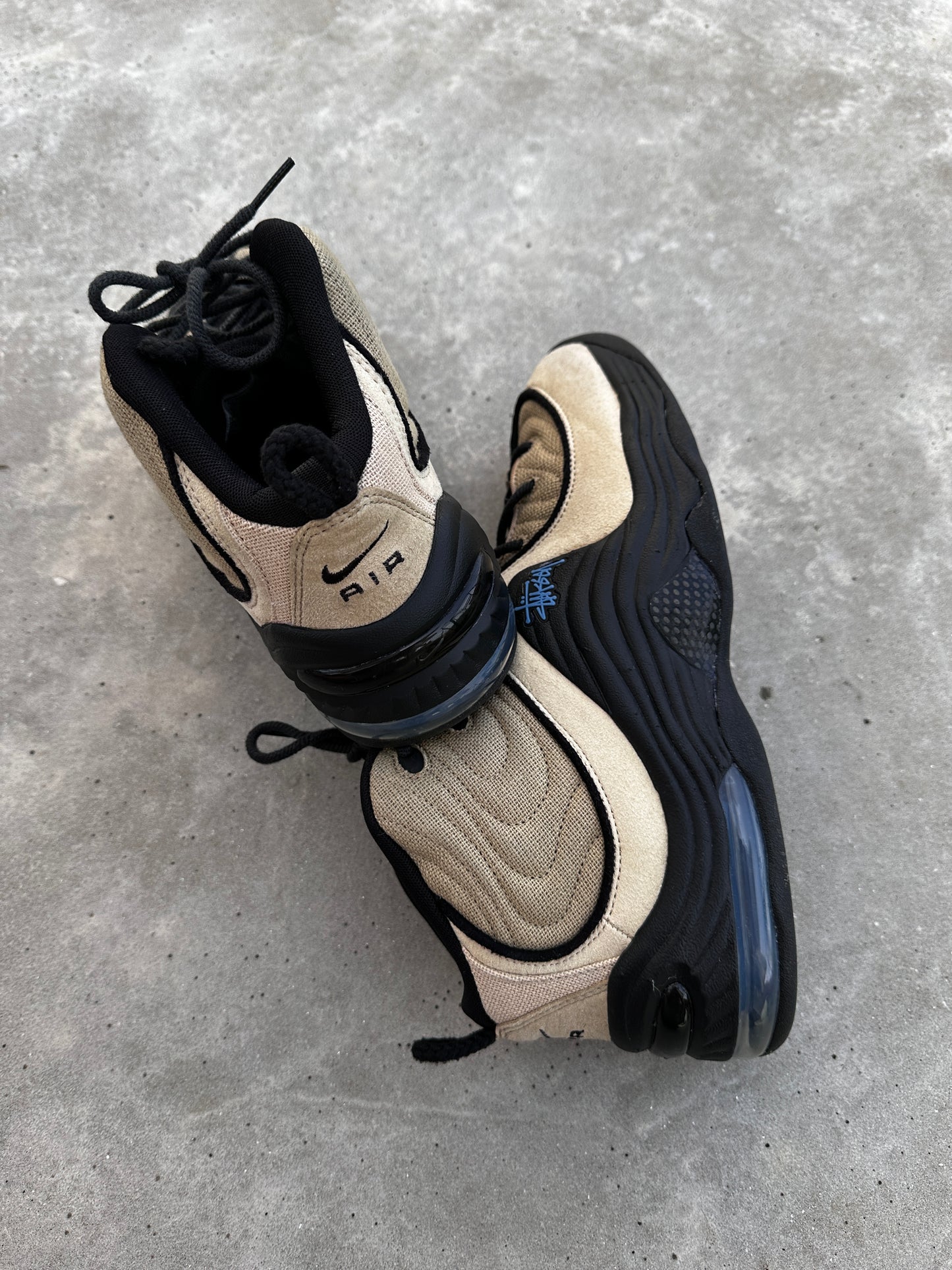 Nike x Stussy Air Penny 2 Ratan Limestone muške patike (47.5)