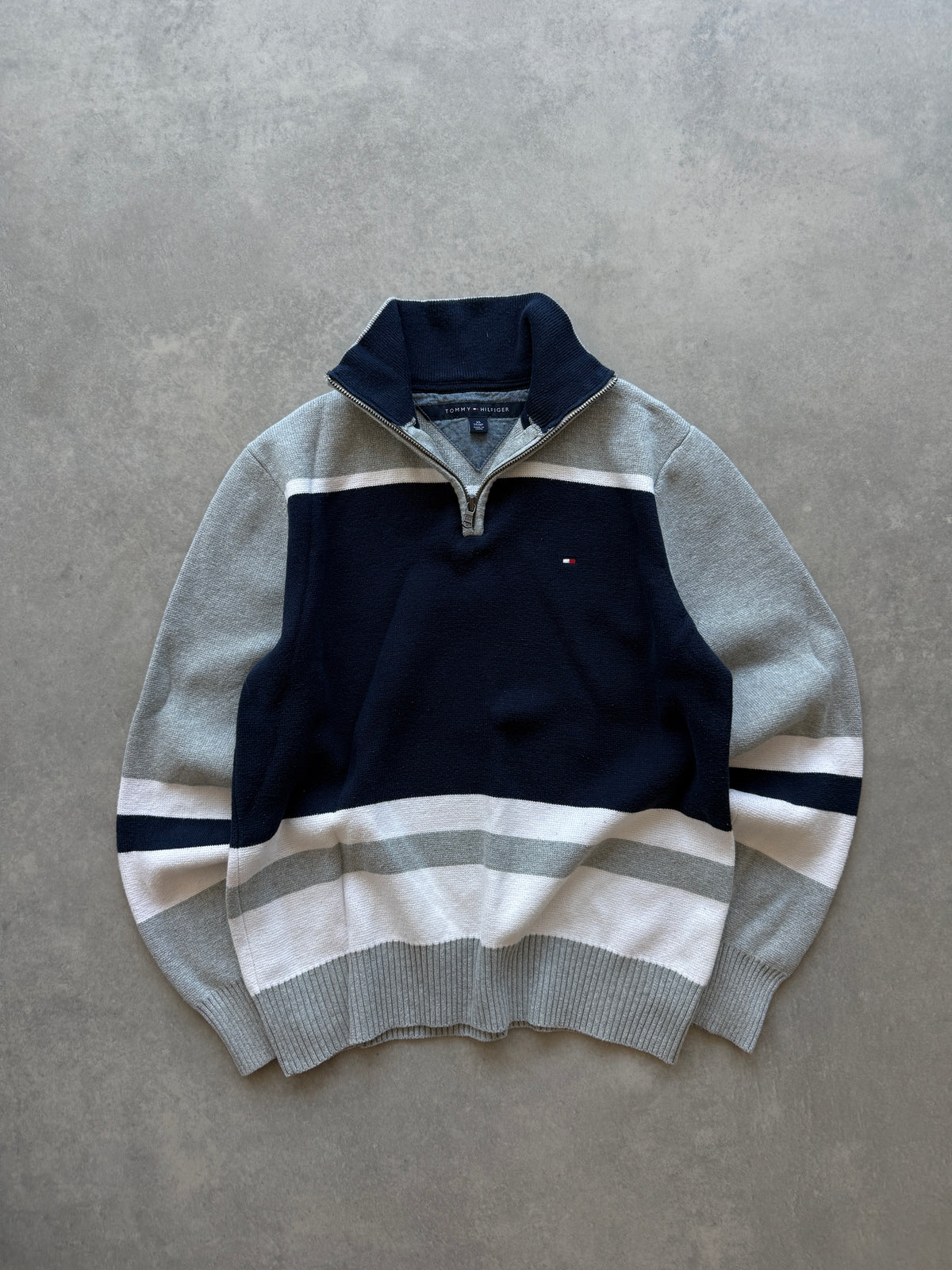 Tommy Hilfiger muški 1/4 zip džemper (XS)