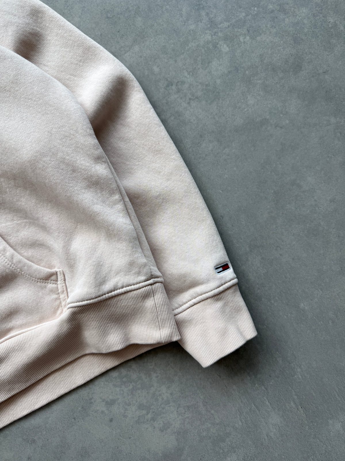 Tommy Jeans ženska basic bež dukserica (M)