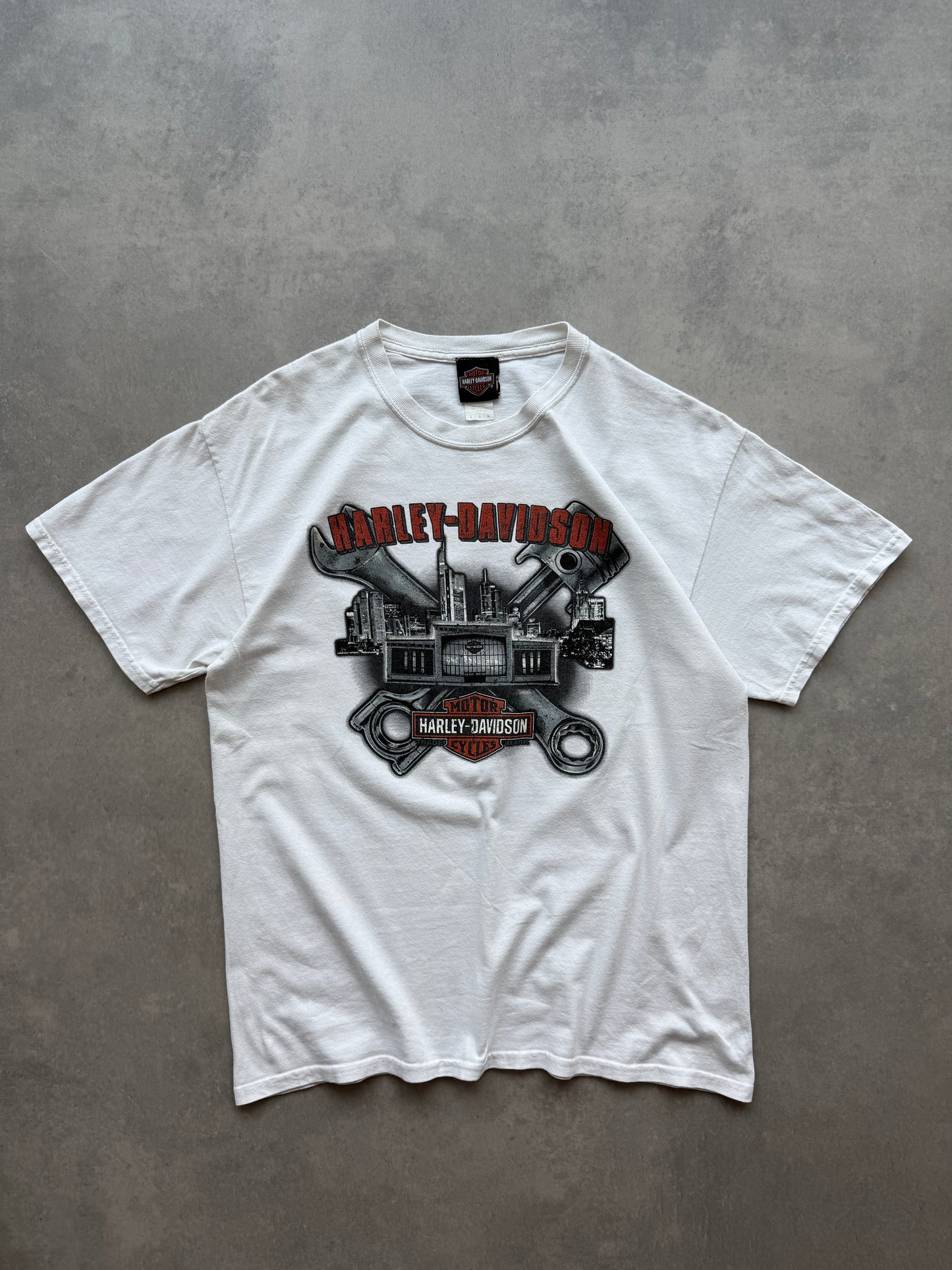 Harley Davidson muška bijela majica (L)
