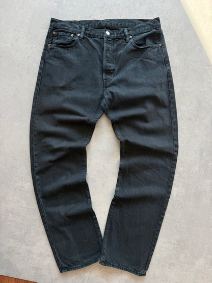 Levis 501 muške crne farmerke (36x34)