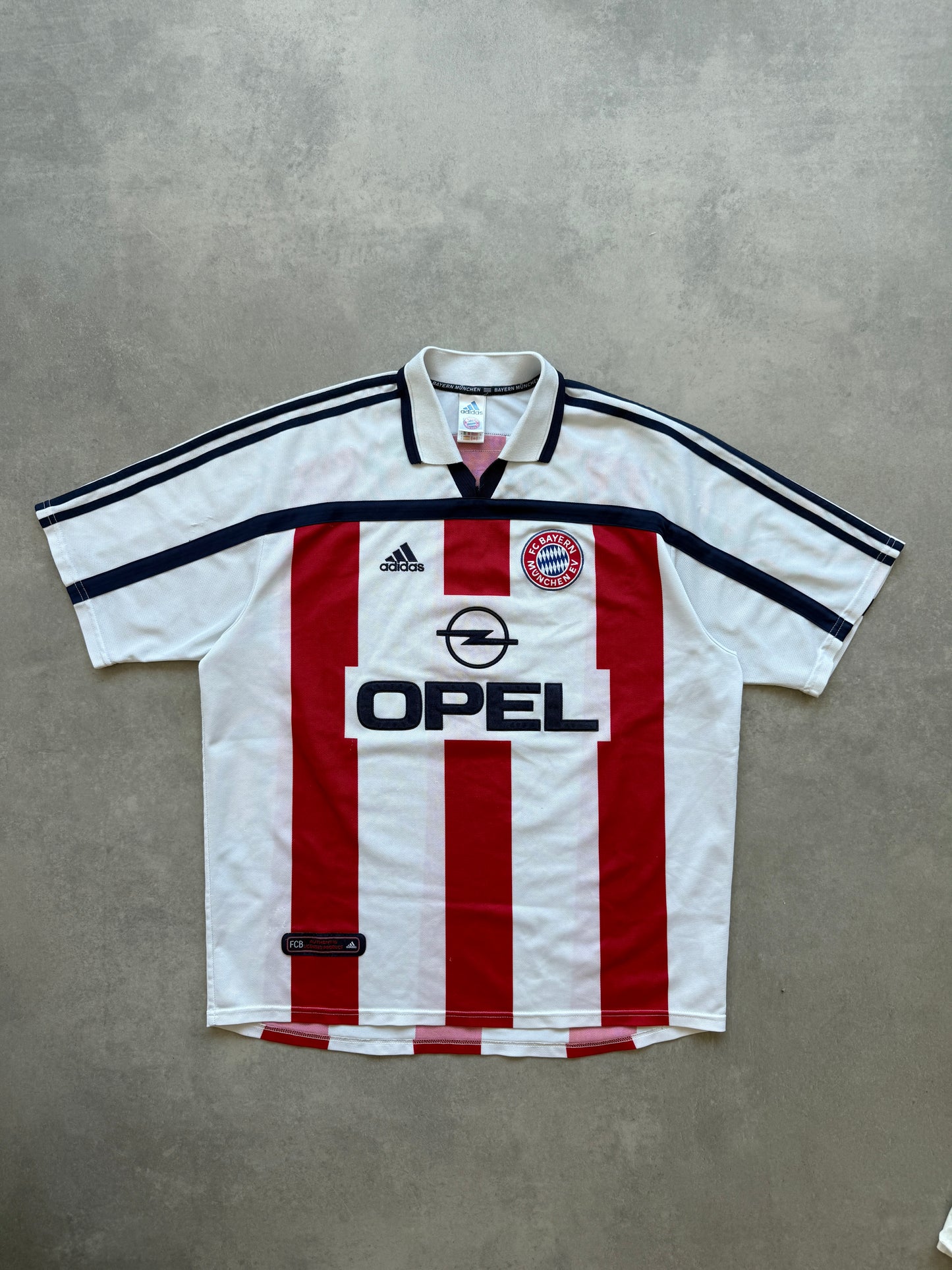 Adidas x Bayern Munchen 00/02 Away Kit Bixente Lizarazu vintage muški dres (XL)