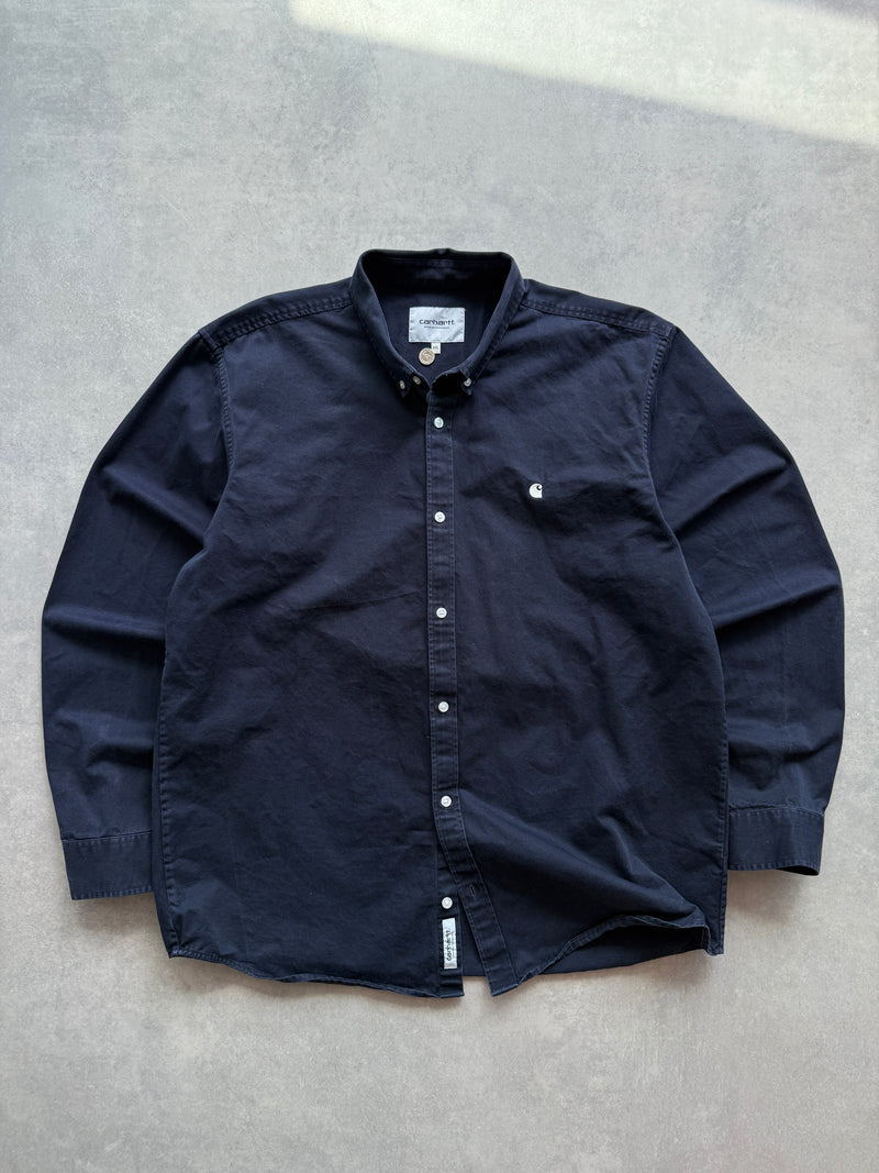 Carhartt muška oversized navy košulja (XXL)