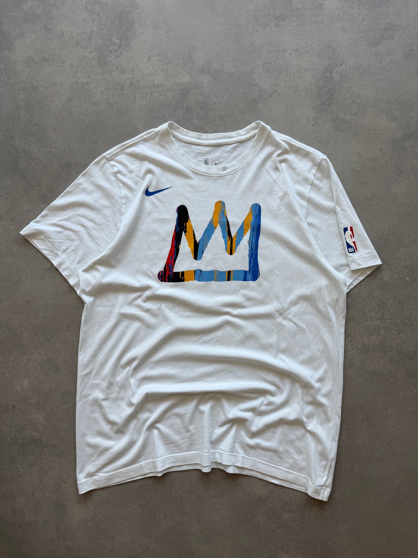 Nike x Le Bron muška bijela oversized majica (XL)