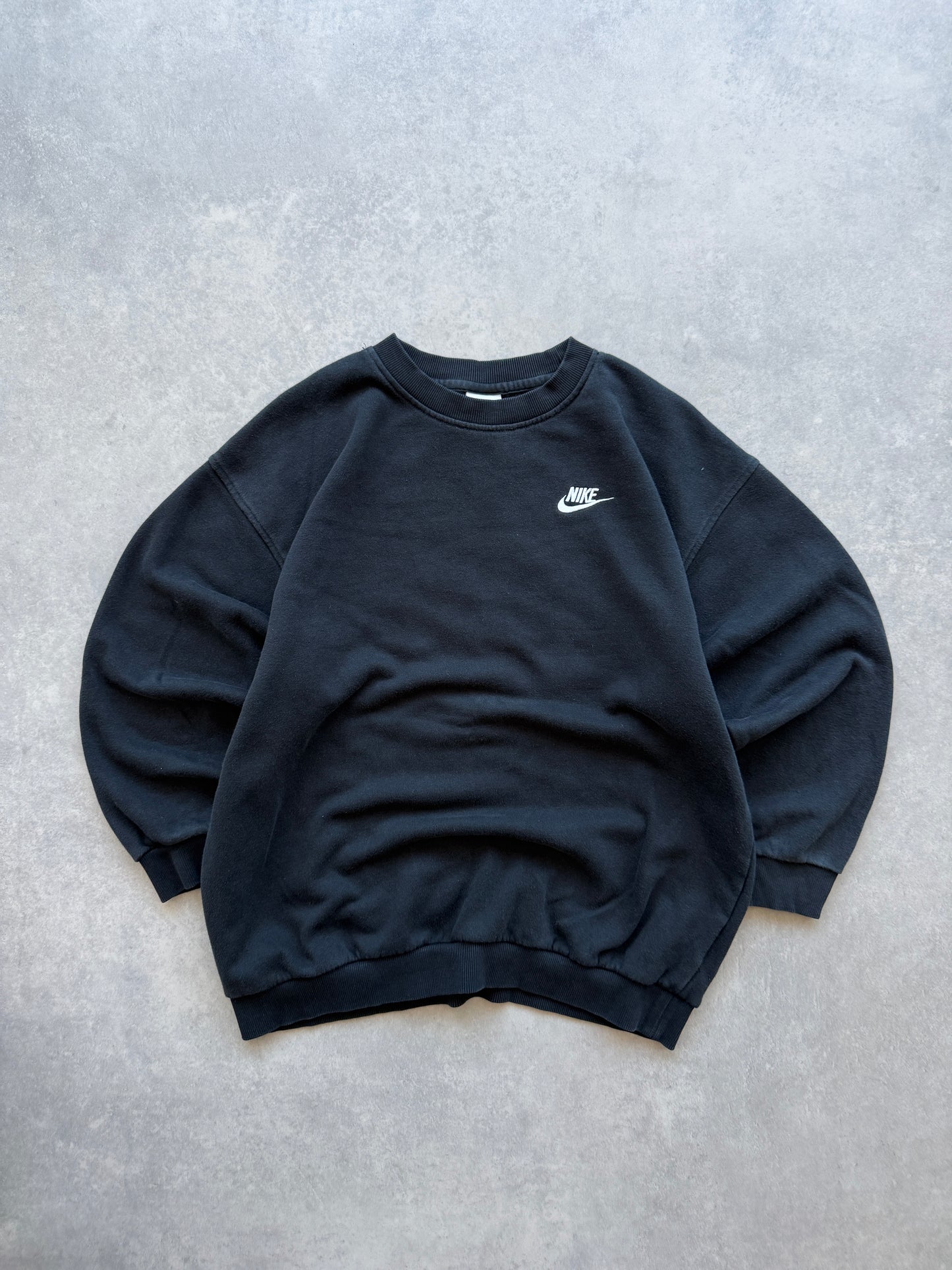 Nike basic crna ženska oversized dukserica (M)