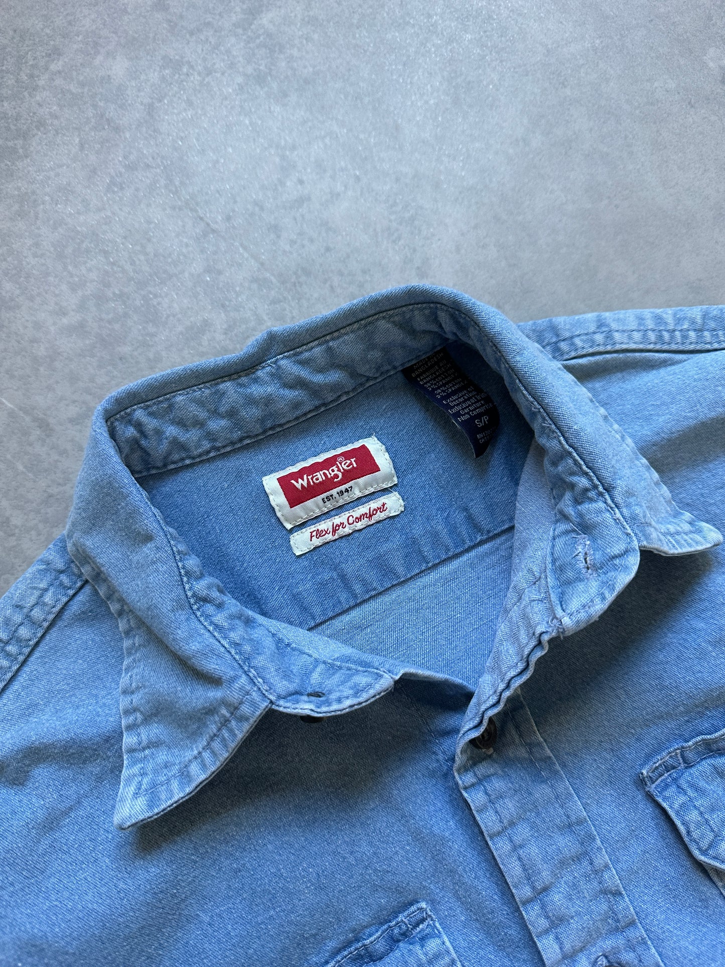 Wrangler muška teksas košulja (S)