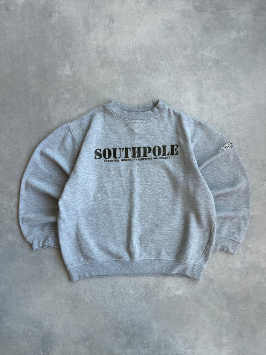 Southpole 2000s muška siva dukserica (M)