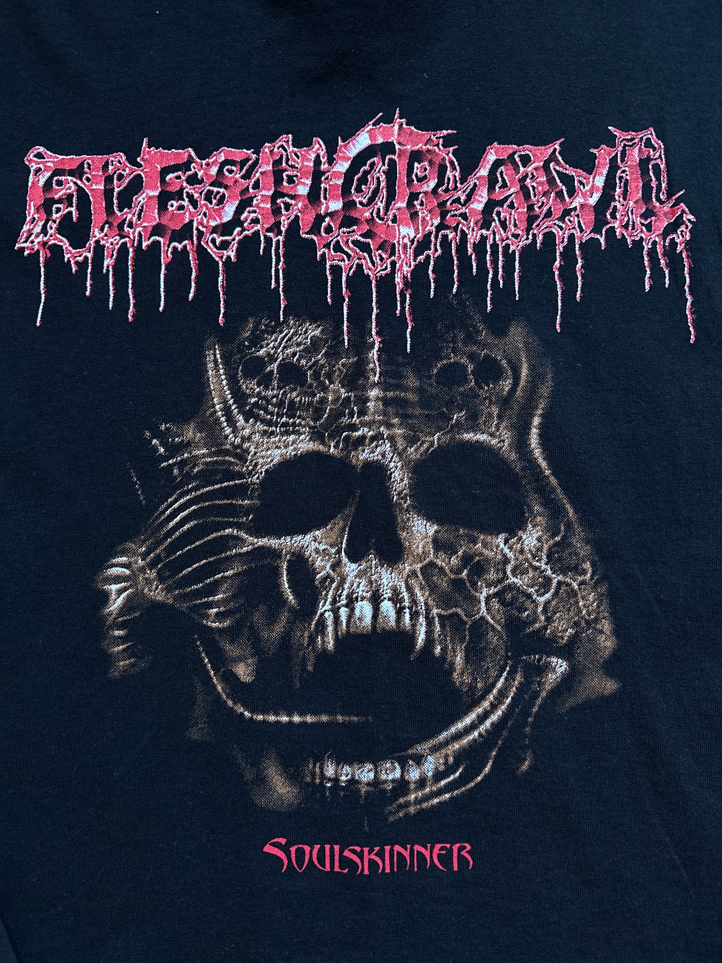Fleshcrawl Soulskinner vintage muška crna bend majica (XL)