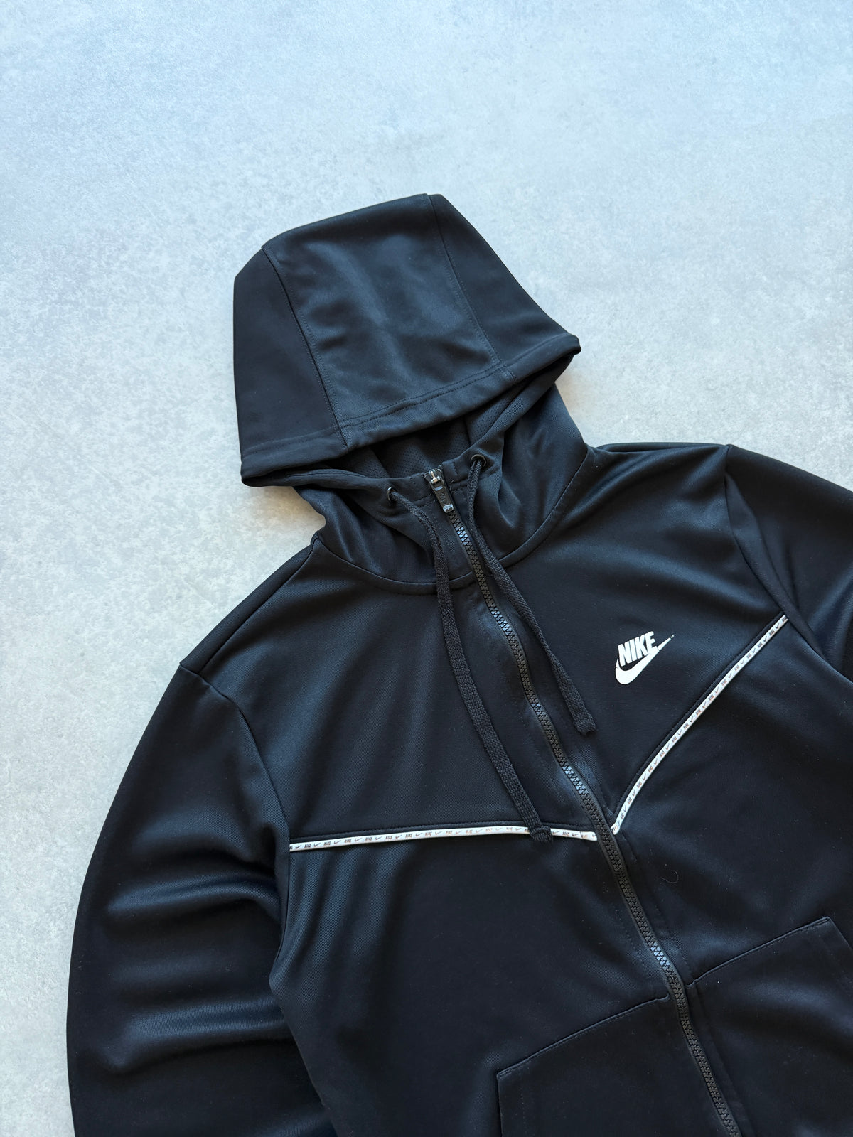 Nike muška basic crna zip dukserica (S)