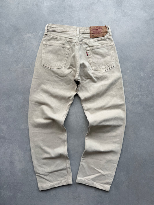 Levis 501 vintage ženske bež farmerke (29x32)