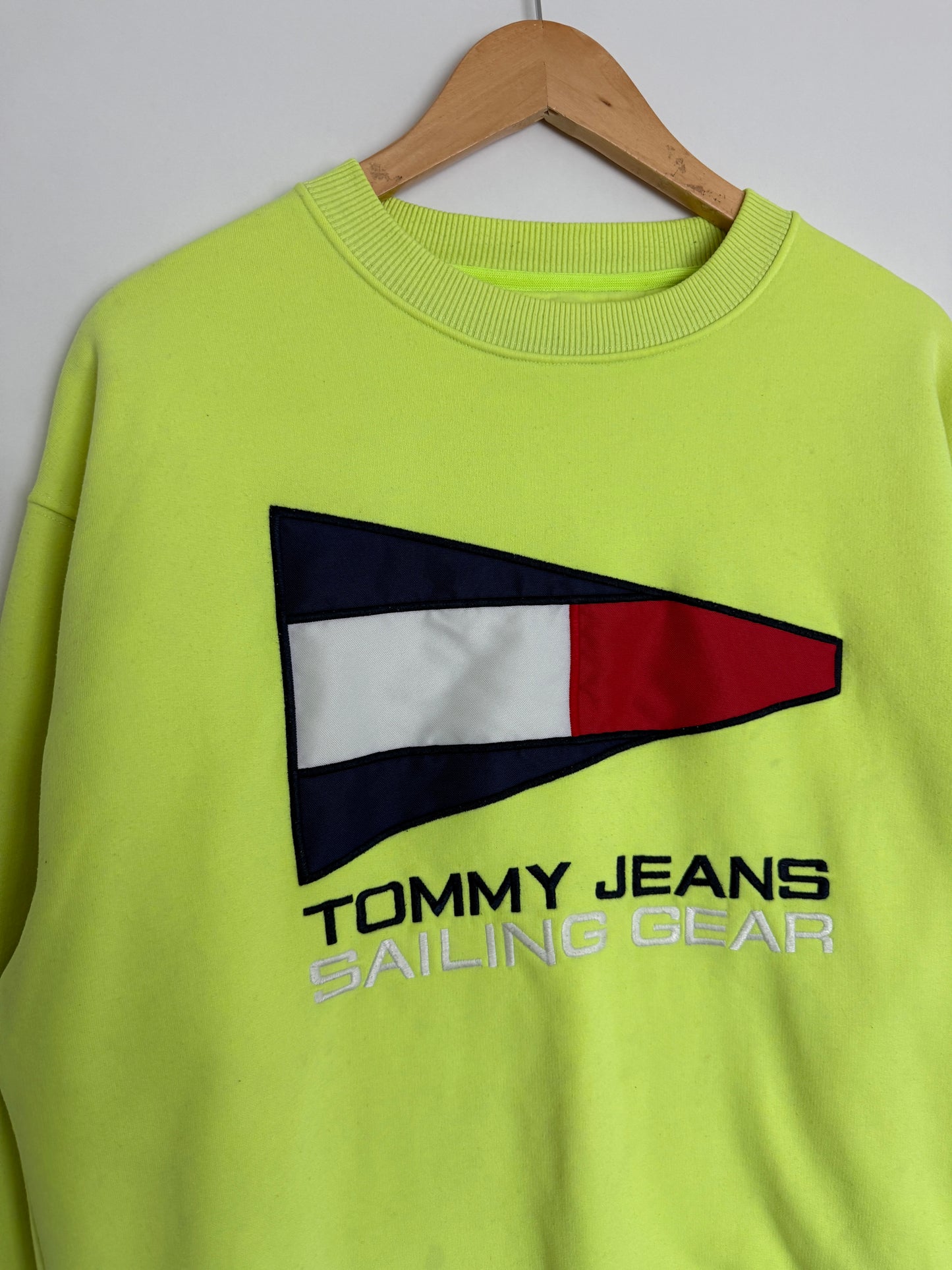 Tommy Jeans Sailing muška zelena dukserica (M)