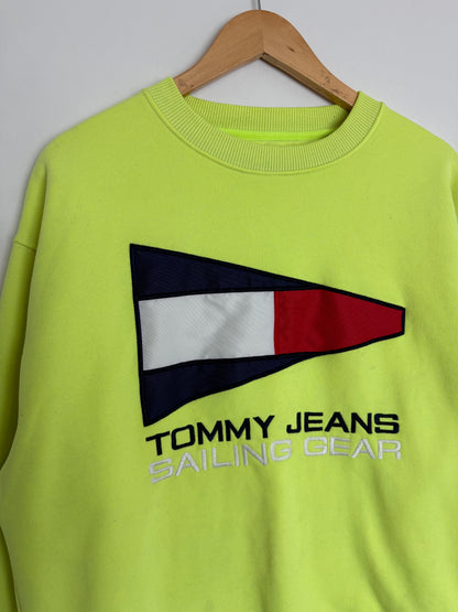 Tommy Jeans Sailing muška zelena dukserica (M)